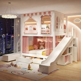 Nukhome Bear House Full Height Bunk Bed (Customizable)